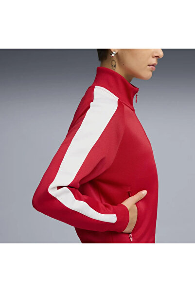Puma T7 ALWAYS ON Track Jacket Kırmızı Kadın Ceket