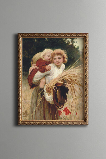 epiqart Continuous Care by Frederick Morgan - Vintage Pattern Frame