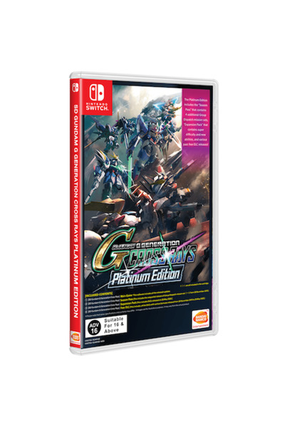 Bandai Namco Games Joc SD Gundam G Cross Rays Platinum Edition Pentru NSW