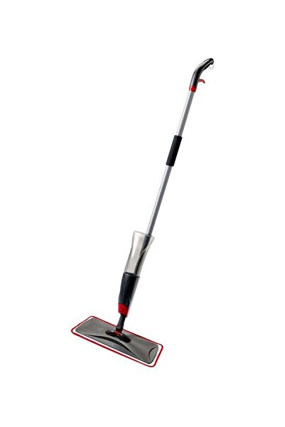 Feelings ممسحة رش من الألياف الدقيقة بمقبض منحني، أحمر/أسود/فضي