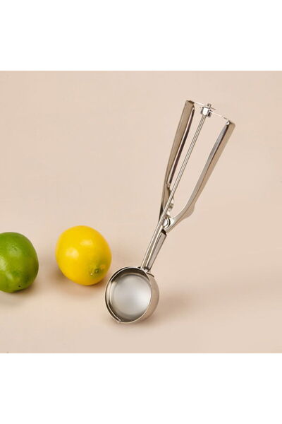 Excellent Houseware Ice Cream Spoon - Gray - 22 cm