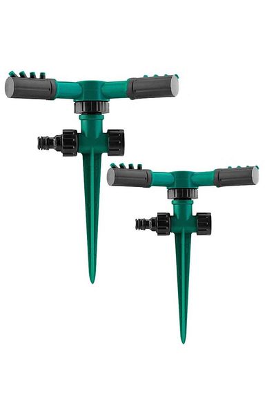 OEM Set 2 Garden Sprinklers, ABS, Green