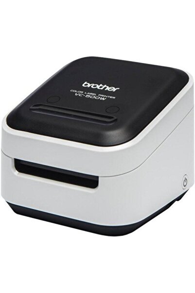 Brother VC-500W Label System, USB, AirPrint, Wi-Fi Direct, ZINK Zero-INK Technology (White)