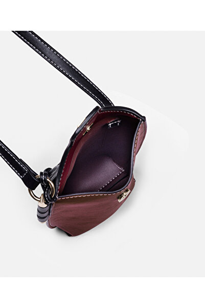 İpekyol Monogram tokalı colorblock çanta