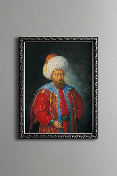 epiqart Yıldırım Bayezid - Vintage Patterned Frame