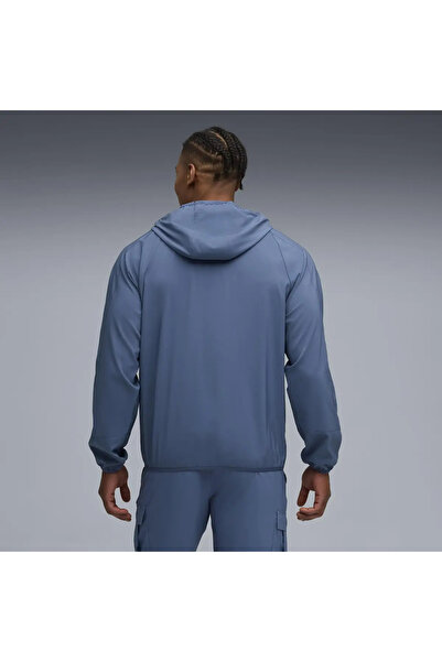 Puma M TAD TECH Woven Full Zip Mavi Erkek Fermuarlı Ceket