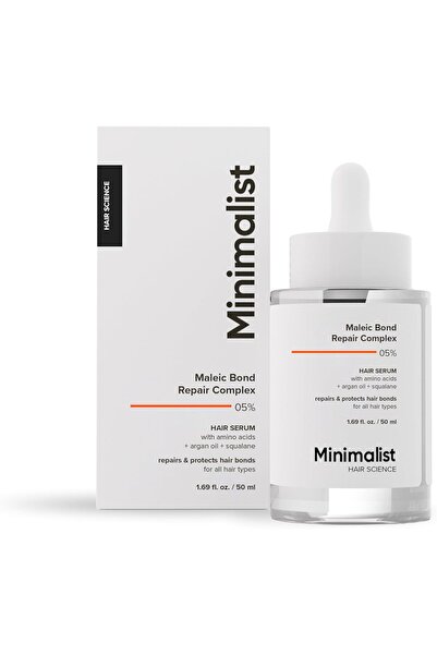 Minimalist سيروم الشعر لإصلاح الشعر التالف | سيروم الشعر بمركب إصلاح رابطة الماليك 05% مع Am