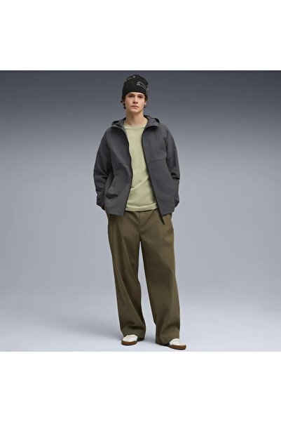 Puma Pumatech Woven Jacket Gray Men's Zippered Jacket