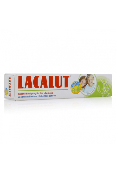 lacalut معجون أسنان للأطفال من عمر 4 إلى 8 سنوات، 50 مل