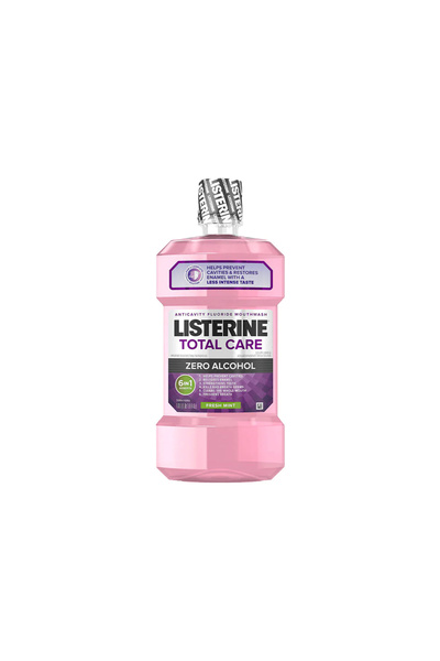 Listerine غسول الفم توتال كير زيرو - وردي - 500 مل