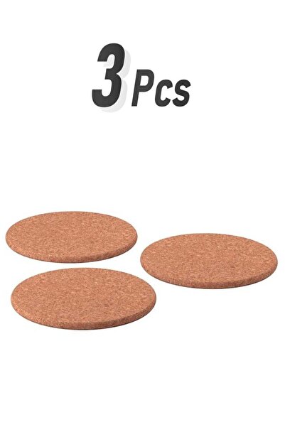 Generic 3-Piece Pot Stand Brown 19cm