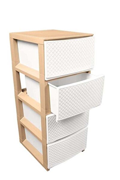 Arma خزانة ذات 4 أدراج متعددة الألوان 42×34×83 سم