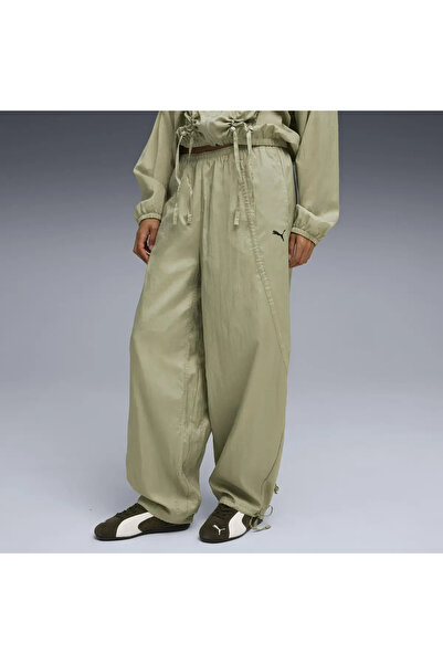 Puma DARE TO Pants Haki Kadın Eşofman Altı