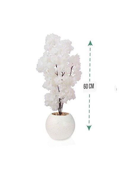 Arma شجرة ورد في وعاء بلاستيكي دائري 60 سم