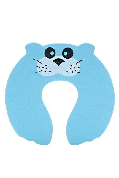 Generic Kid Safety Finger Protector Pinch Guard Door Lock Blue