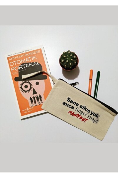 barsdepo МАНИФЕСТ ПЕЧАТЕН КАЛЪФ ЗА МОЛИВИ Тъкан чантичка за грим, чанта, портмоне