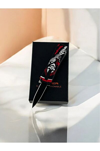 HEPBİMODA İçten Açmalı Otomatik Çakılı Çakmak Hediyelik Çakmak