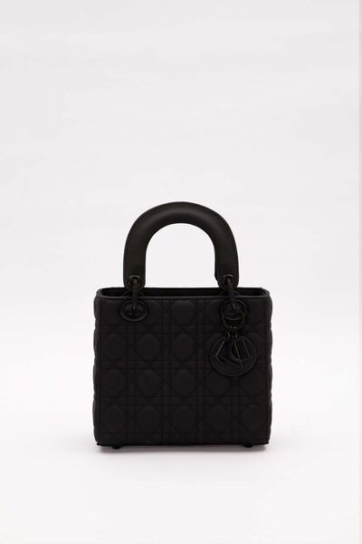 Levidor Siyah Kare Aksesuar Detaylı El Çantası