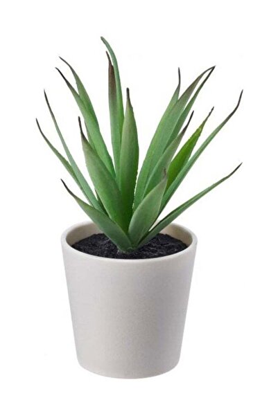 Generic Fejka Artificial Potted Plant With Pot Green/White