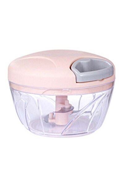 Generic قطاعة خضراوات متعددة الوظائف مرسومة يدويًا باللون الوردي 13.00 × 9.70 × 12.80 سم