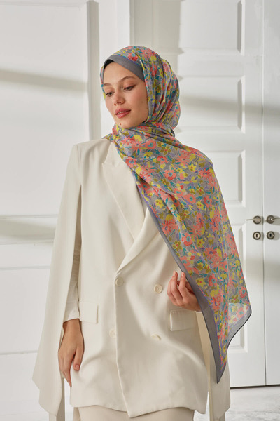 Silk Home Patterned Soft Shawl 70021-11