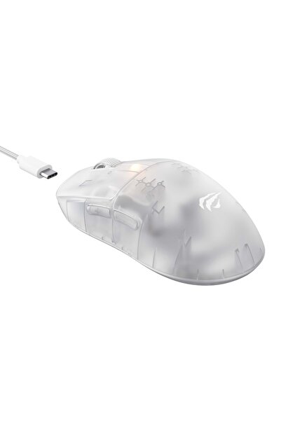 Havit Wireless gaming mouse 2.4GHz, DPI 12000, 300mAh battery, MS970WB Pro, White