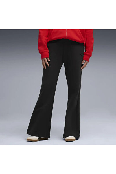 Puma HER Straight Pants FL Siyah Kadın Eşofman Altı