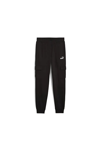 Puma ESS No. 1 Logo Cargo Pants Siyah Erkek Eşofman Altı