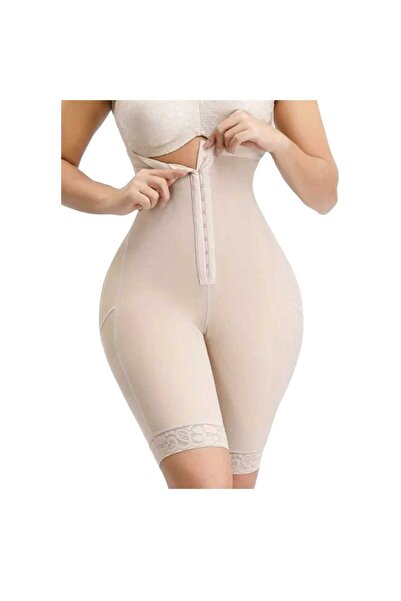 Fstyle Full-body shaper with front buckle and no hooks
