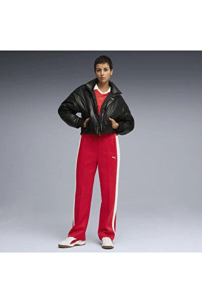 Puma T7 ALWAYS ON Straight Pants Kırmızı Kadın Eşofman Altı