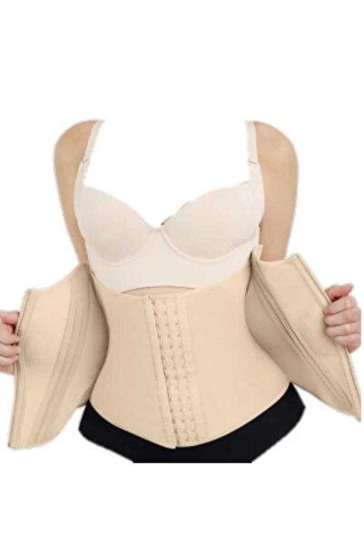 Fstyle Postpartum Compression Waist Belt for Hourglass Shape with 15 Built-in Steel Bones