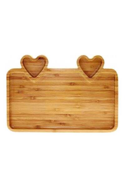 Liying Bamboo Tray Brown 1.5x20x28centimeter
