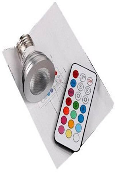 Heaven LED Lamp Color Change LED RGB Light Bulb with Remote Control