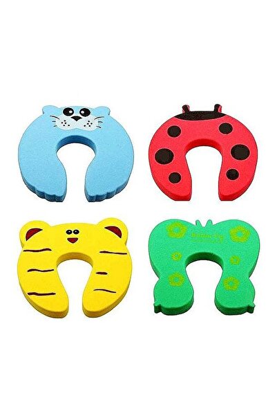 Generic سدادة باب أمان للأطفال مكونة من 4 قطع