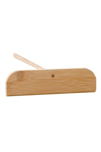 Generic Non-stick Pancake Batter Wooden Spreader Stick Beige