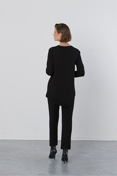 Nuss 902 Balloon Sleeve Mercerized Tunic