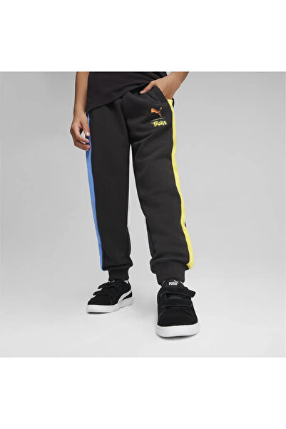 Puma X TROLLS T7 Track Pants TR Siyah Unisex Eşofman Altı