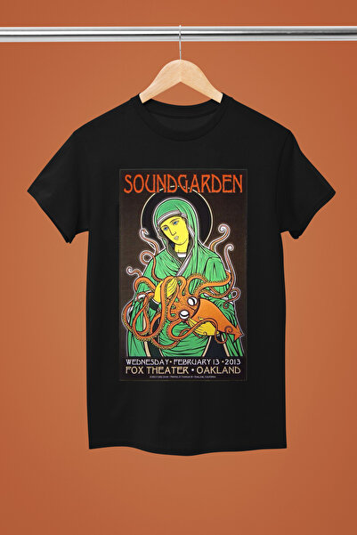 MAGORS TRIUC ROCK CU Mâneci scurte din bumbac imprimat SOUNDGARDEN