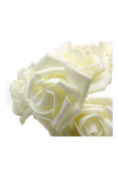 Generic سلسلة مصابيح وردية مكونة من 20 مصباح LED باللون الأبيض بطول 2.2 متر