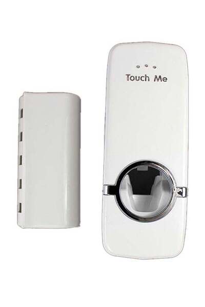 XbotMax Automatic Toothpaste Dispenser Set Off White 6x13centimeter