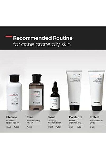 Minimalist 2% Salicylic Acid Face Wash for Oily, Acne Prone Skin (100 ml)