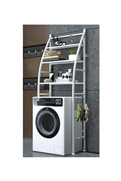 Arma co 3-Tier Over the Washer Storage Rack, Adjustable Multi-Use Bathroom Sh...