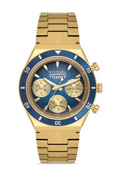 MICHAEL TOMMY Men's Wristwatch Mt-20307S-Sl83