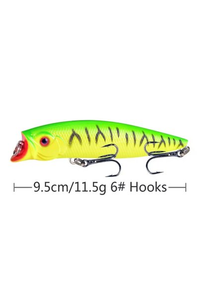 Bozok balıkçılık maket balık, levrek turna vs balıklar için ( 9,2 cm 11,5 gra...