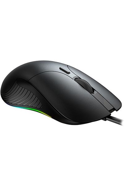 Havit Mouse de gaming cu fir, RGB, 2400 DPI, Design ergonomic, USB 5V, MS1020WB, Negru