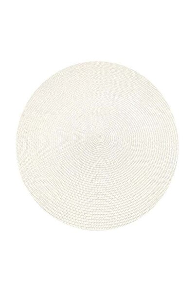 Generic مفرش طاولة دائري متعدد الاستخدامات، بيج، 49 سم