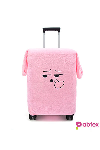 Pabtex Plush Face Patterned Suitcase Protector Case |   Add Joy to Travel