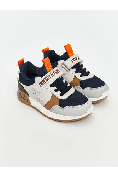 LC Waikiki New Season Lace and Velcro Baby Boy Sports Shoes