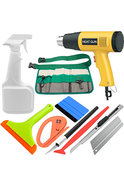 OEM Set de scule pentru instalare folie auto sau geam, kit complet cu INSTRUM...