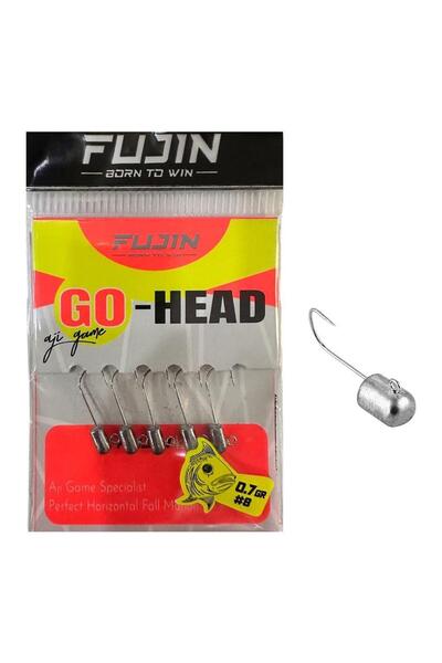 Fujin Go-Head Aji Game Jighead Zoka 8 No 0.7gr 5 Adet